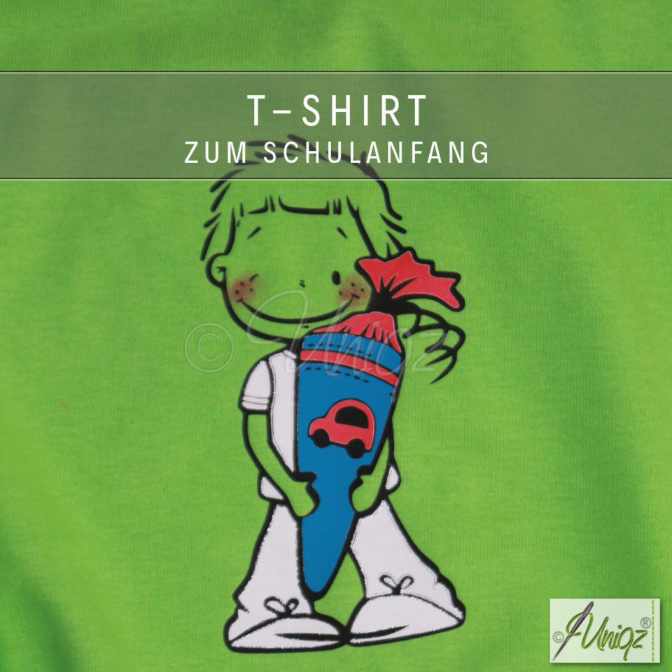 Jungen- T-Shirt zur Einschulung