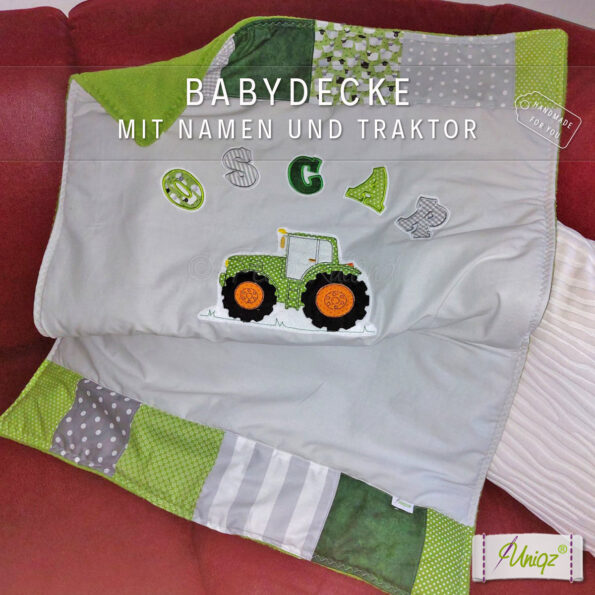 Babydecke traktor 1