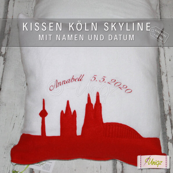 Kissen Skyline Köln