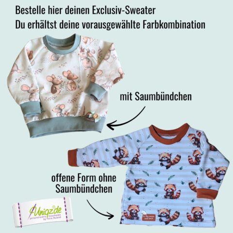 Exclusiv Sweater Beispiele