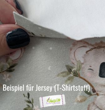 Beispiel für Jersey (T-Shirtstoff)