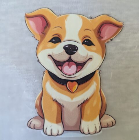 Akita Inu Bügelbild